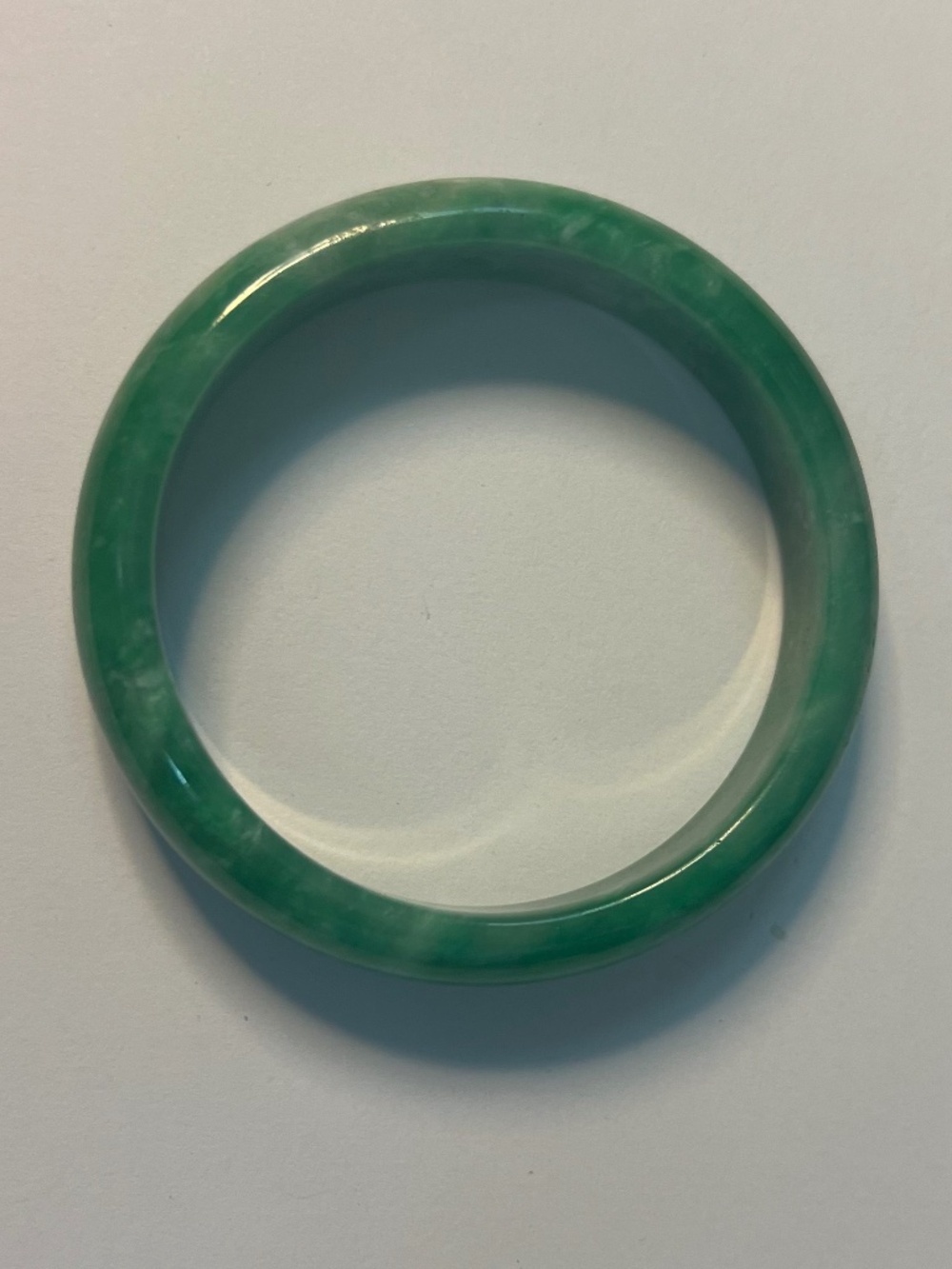 Vintage  Green Jade / Hardstone Bracelet | Icy Translucent grade (B) (7)